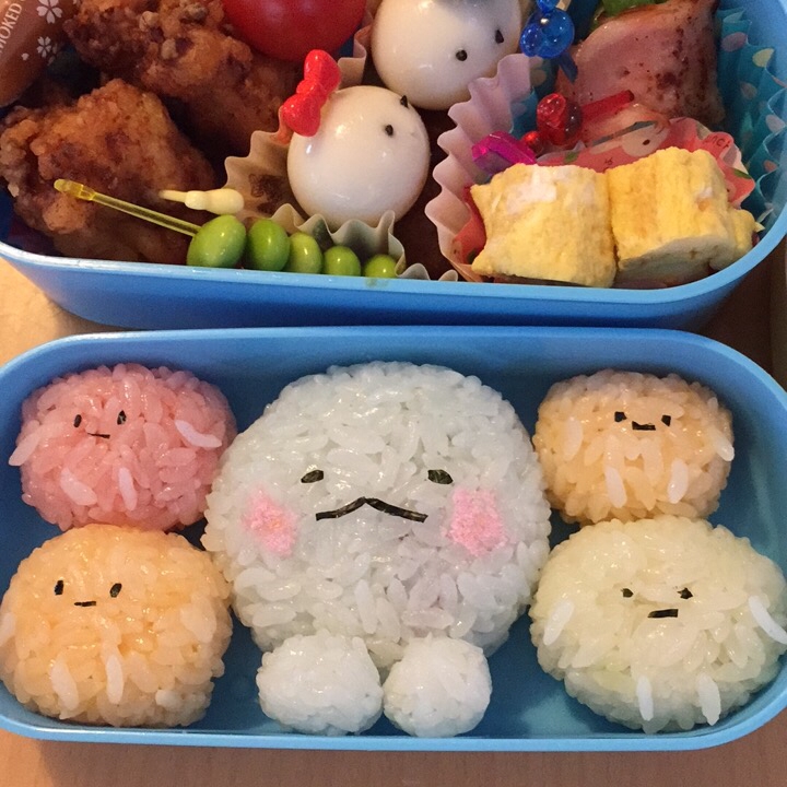 お昼が楽しみ すみっこぐらし弁当 レシピ 作り方 By ゆきのえ 楽天レシピ