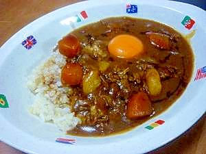 ＊冷蔵庫の食材で＊気まぐれカレー①