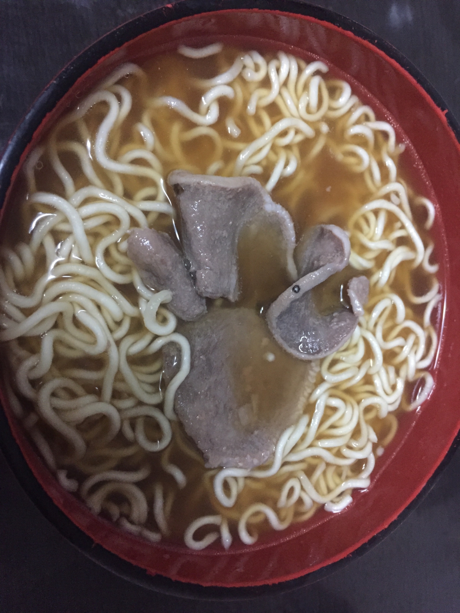 牛タンラーメン