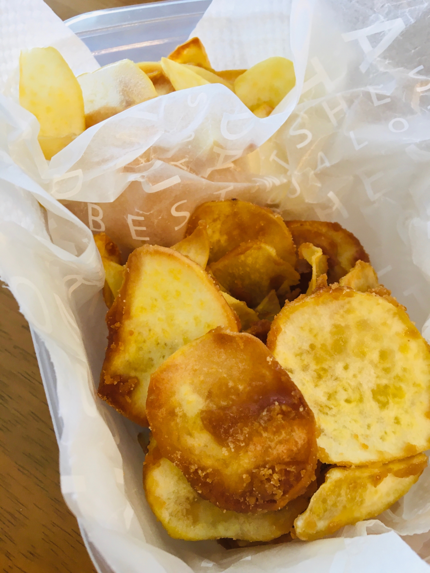 かりんとう風さつまいもチップス レシピ 作り方 By 手づくりやさん 楽天レシピ かりんとう風さつまいもチップス レシピ 作り方 By 手づくりやさん 楽天レシピ