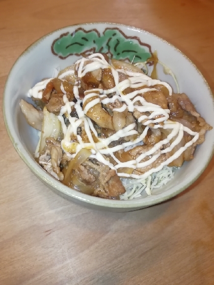 ご飯がすすむ☆甘辛豚丼