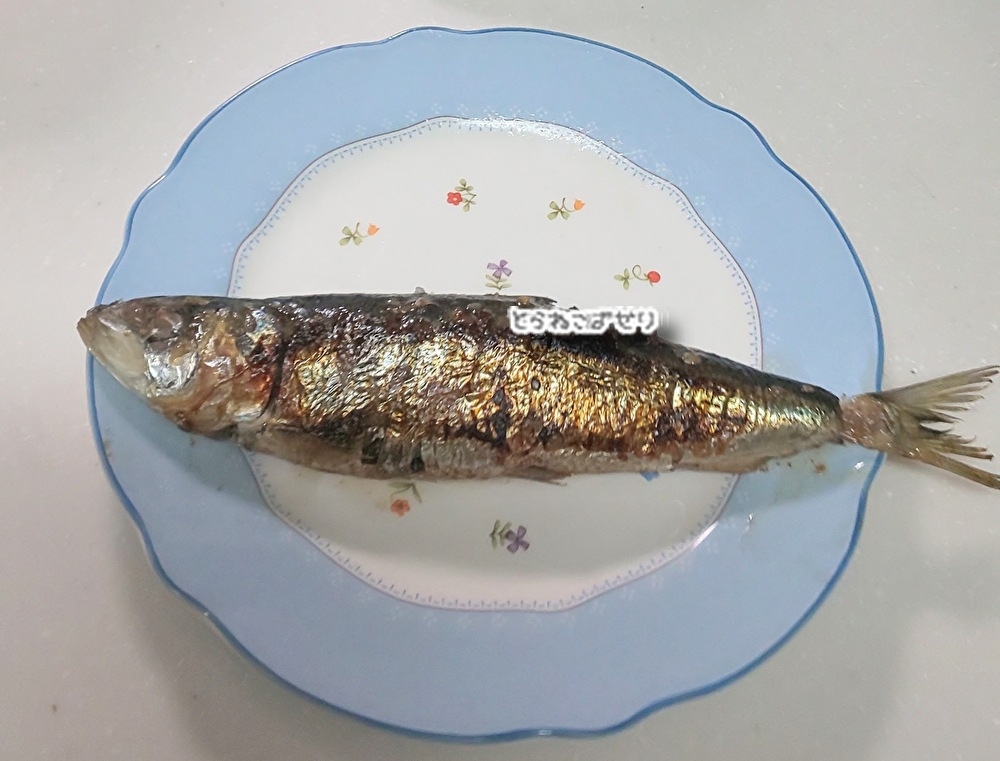 イワシの塩麹焼き