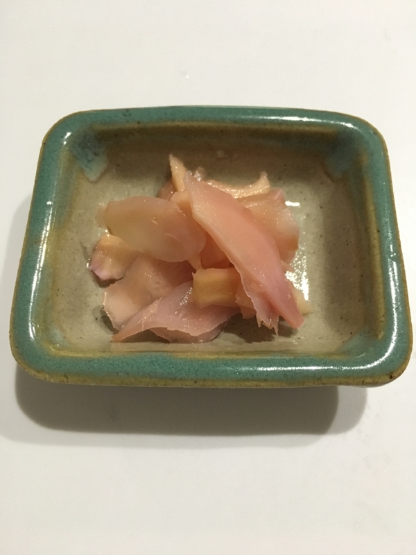 簡単!美味い!しょうがの甘酢漬け