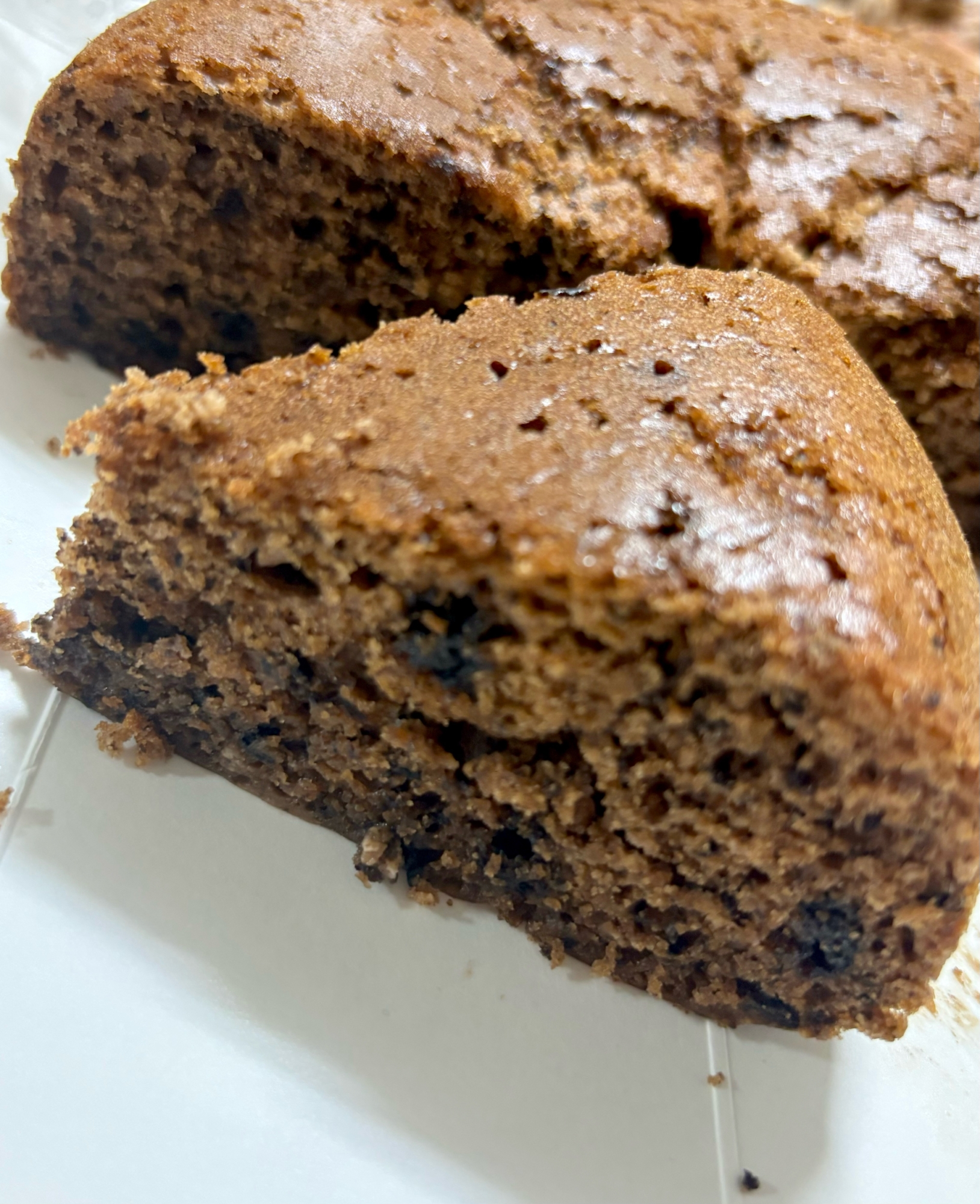 チョコたっぷりHMで炊飯器ケーキ