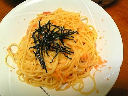 タラコだっぷりパスタ