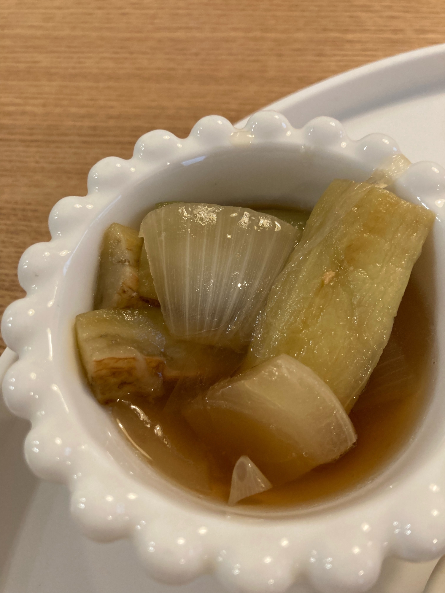 ナスと玉ねぎの煮浸し