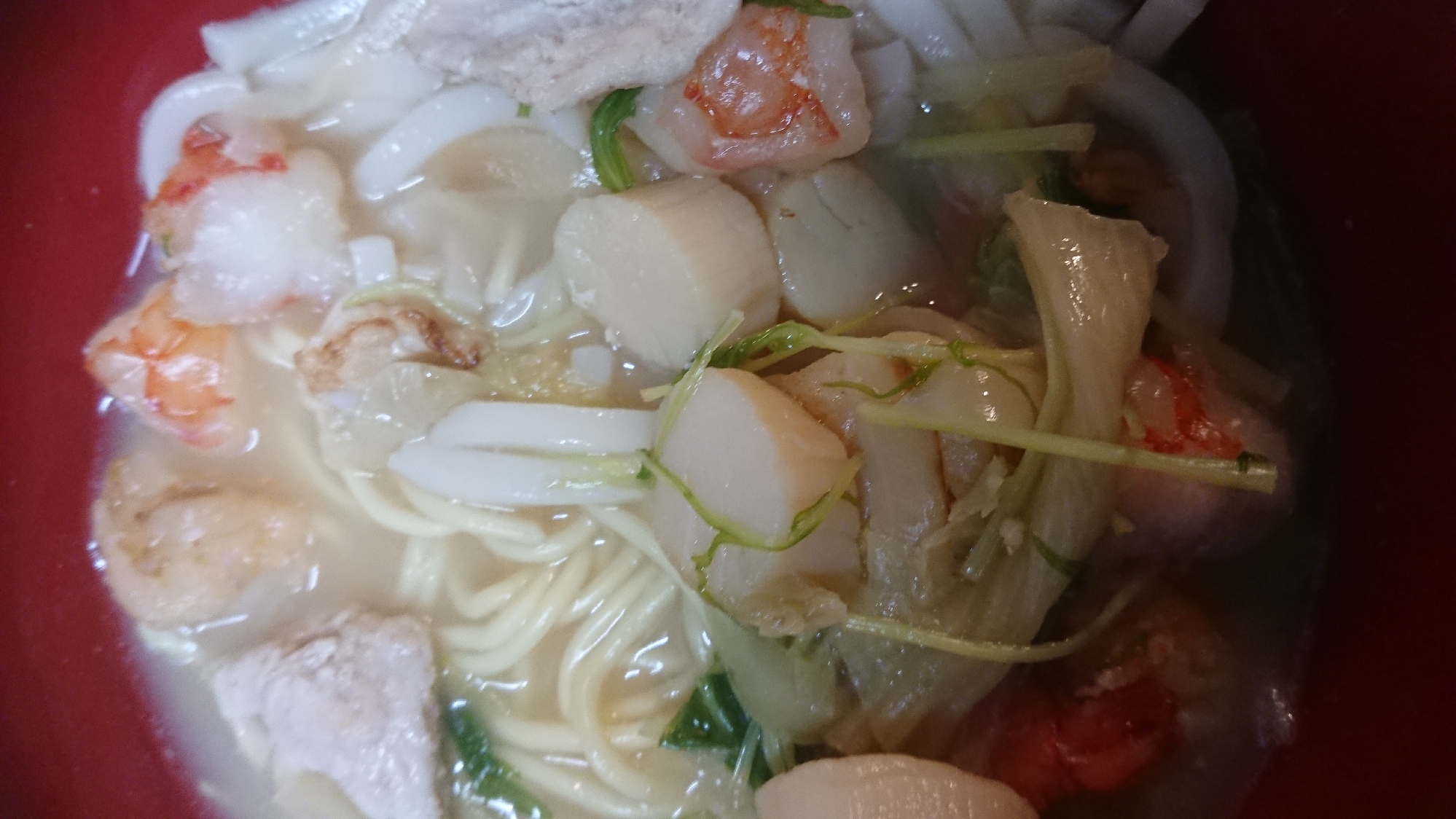 豚駒肉のチャンポン麺