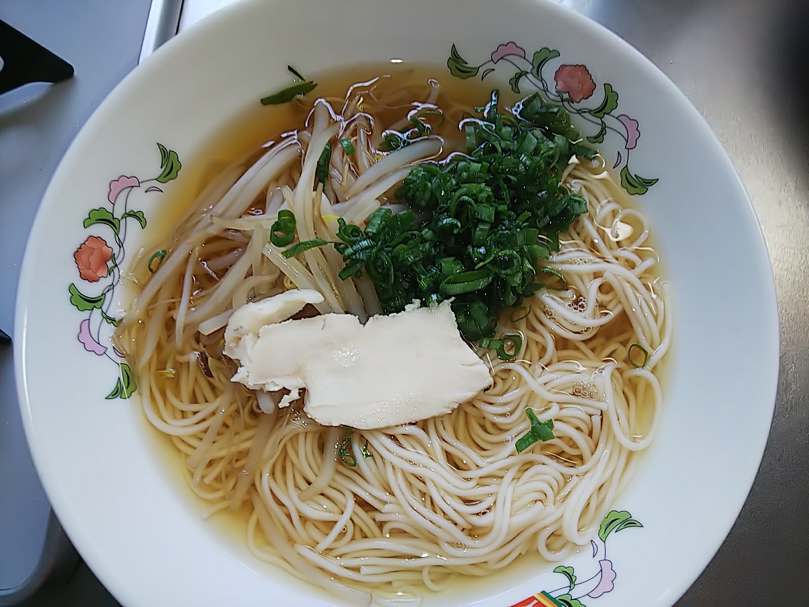 鶏ハム入りあっさりにゅうめん