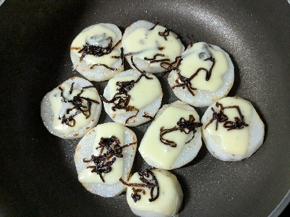 長芋としらすのチーズ焼き