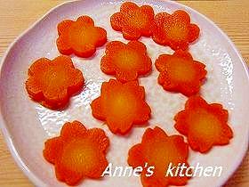 お弁当に 型抜きにんじん その2 レシピ 作り方 By アンanne 楽天レシピ