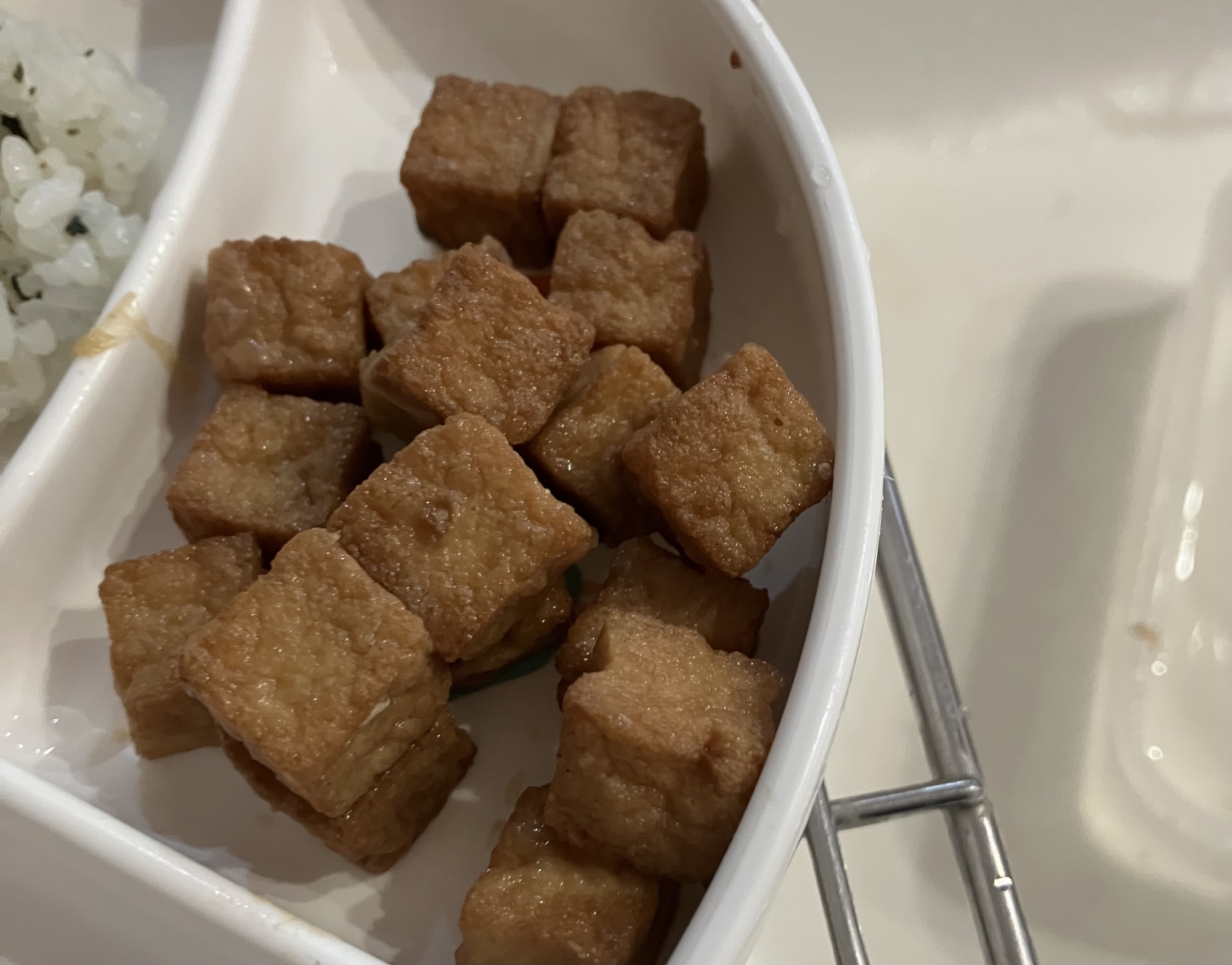 厚揚げの濃厚味噌炒め