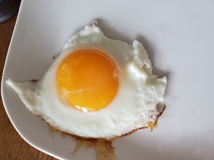 淵カリカリ☆目玉焼き