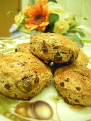 イチゴジャム入りチョコチップスコーン レシピ 作り方 By まぁキョロ 楽天レシピ