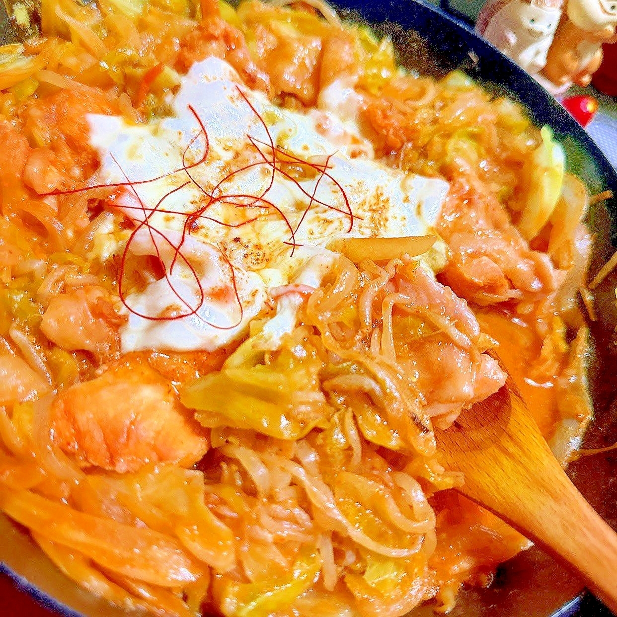 酒粕入りであったまる～国産チーズダッカルビ