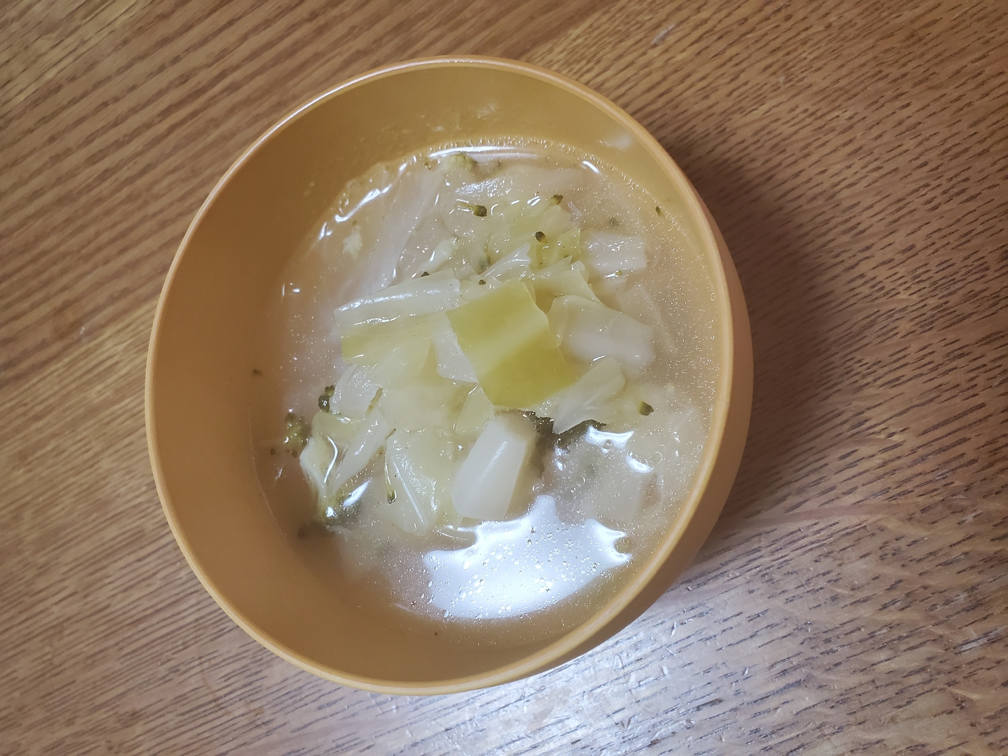 ブロッコリーとキャベツと大根のコンソメスープ レシピ 作り方 By 4045g 楽天レシピ