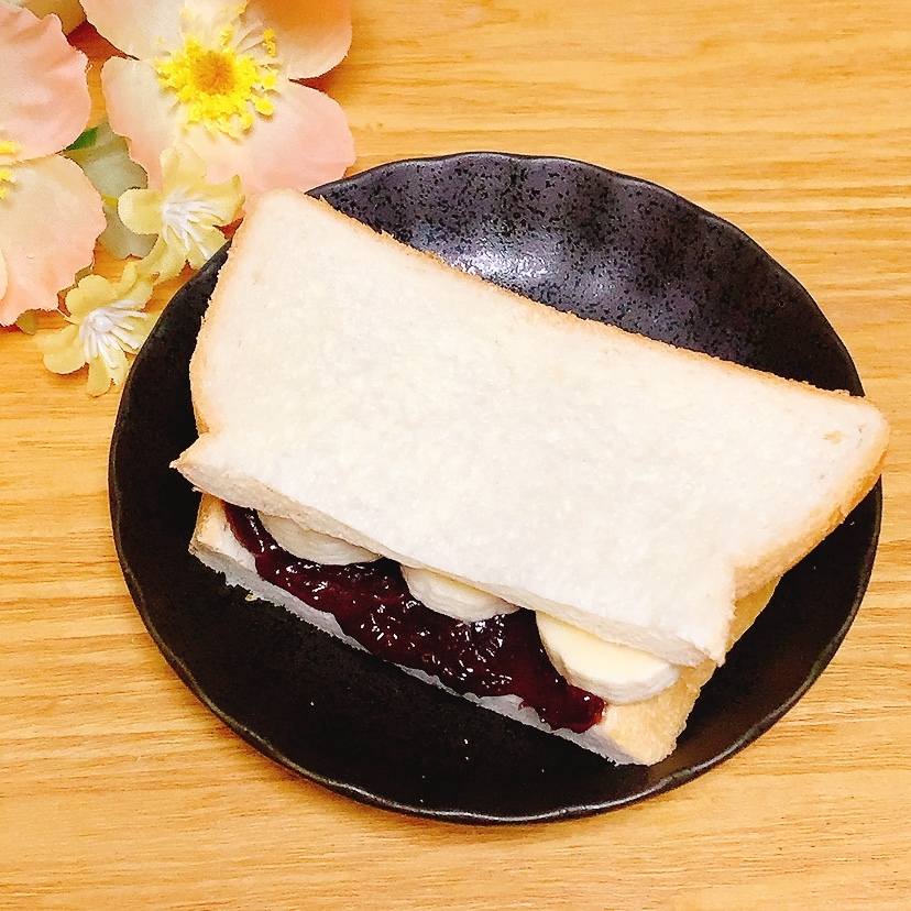 バナナあんこ♪サンド