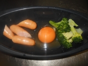 レンジとスチーマーで簡単 目玉焼き ウインナー レシピ 作り方 By アルプスの乙女 楽天レシピ レンジとスチーマーで簡単 目玉焼き ウインナー レシピ 作り方 By アルプスの乙女 楽天レシピ