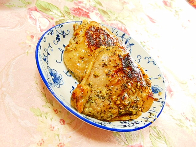 骨付き鶏ｄｅ❤醤油麹＆マヨバジル焼き❤