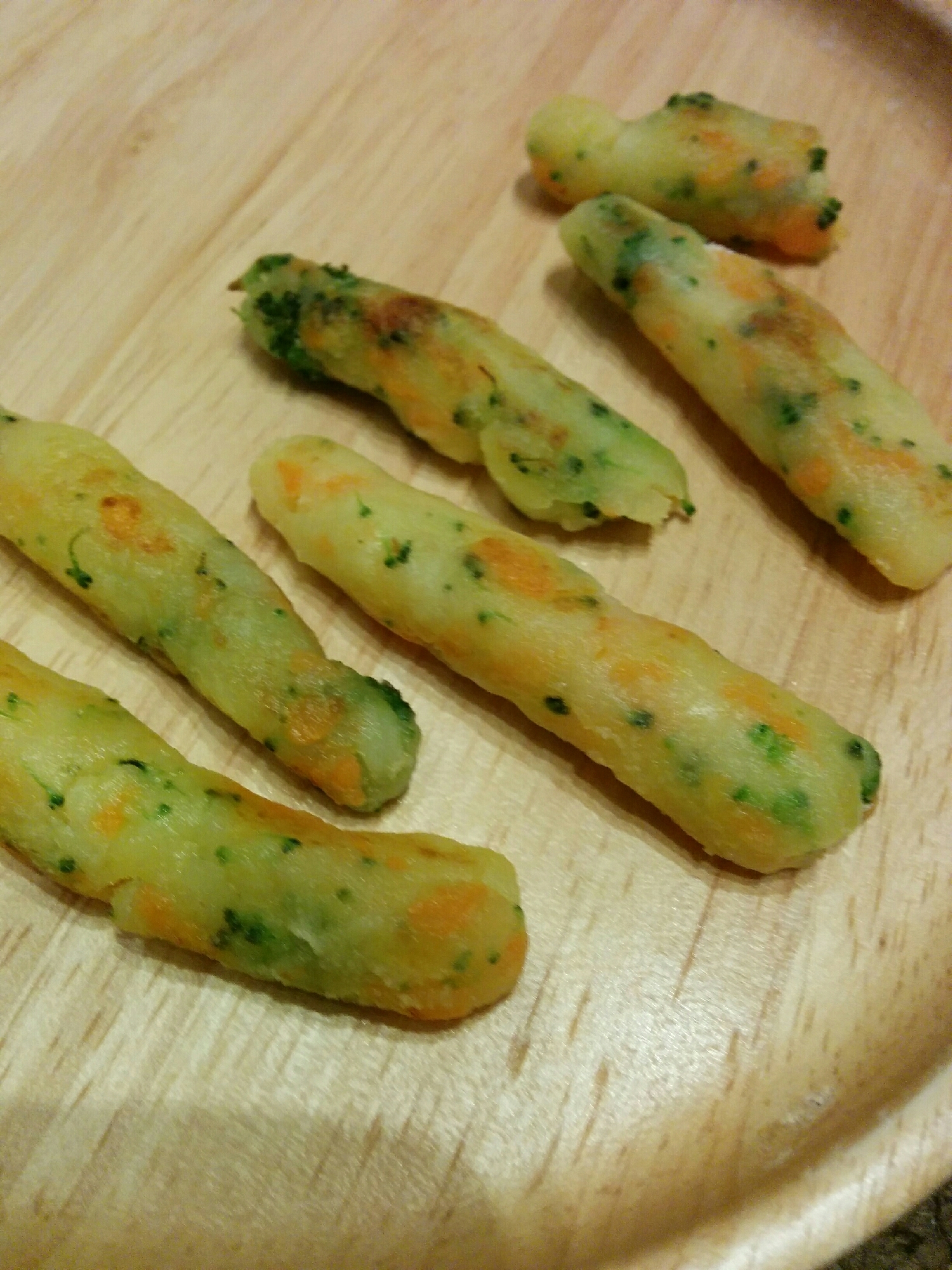 じゃがりこ風のおやき【離乳食に】