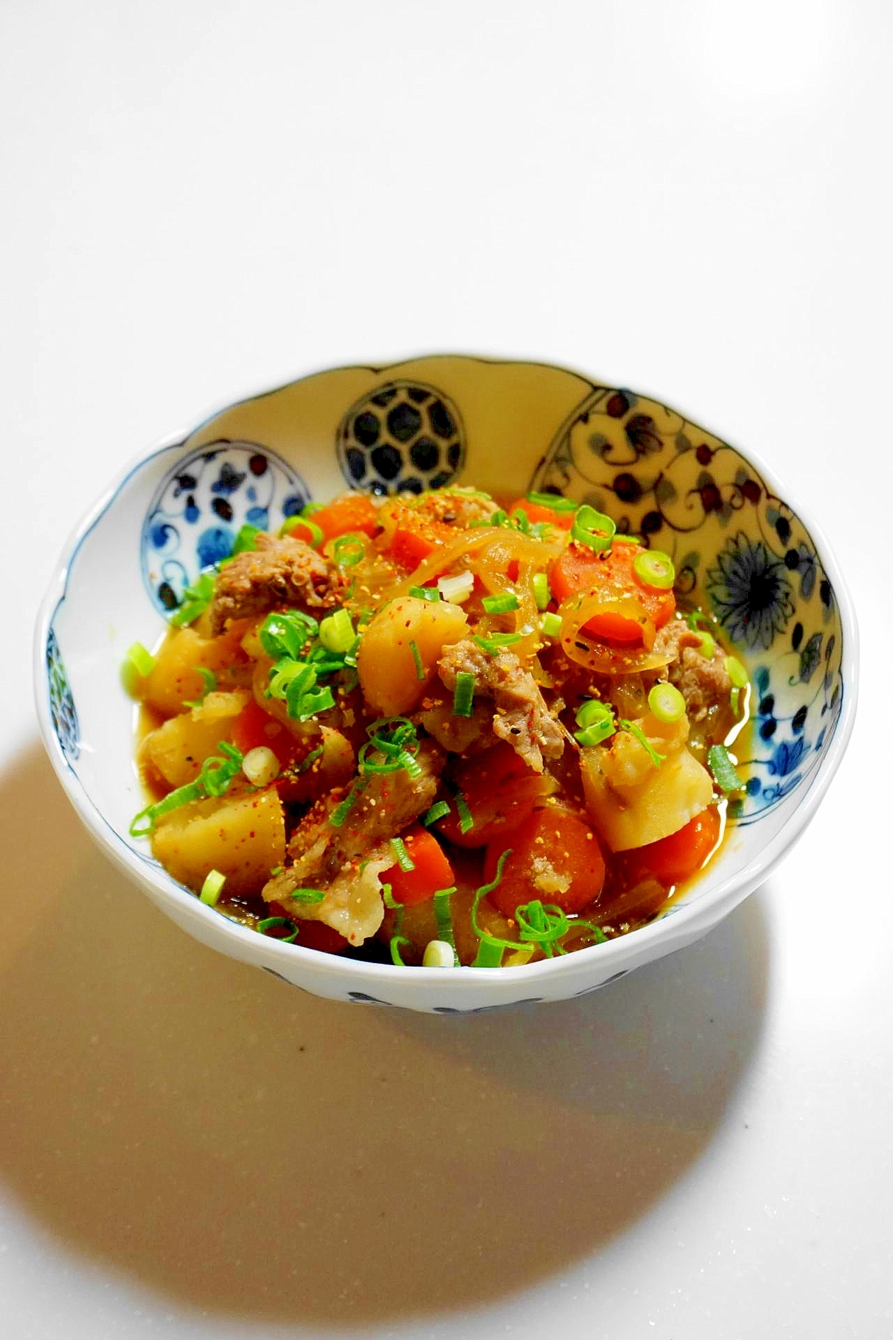 電子レンジで完結！肉じゃが