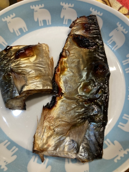 こんがり鯖のフィーレのグリル焼き