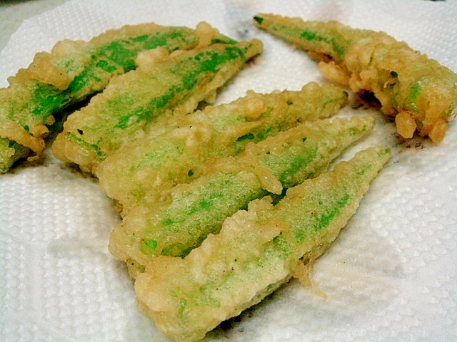 オクラの天ぷら レシピ 作り方 By ねあっっ 楽天レシピ