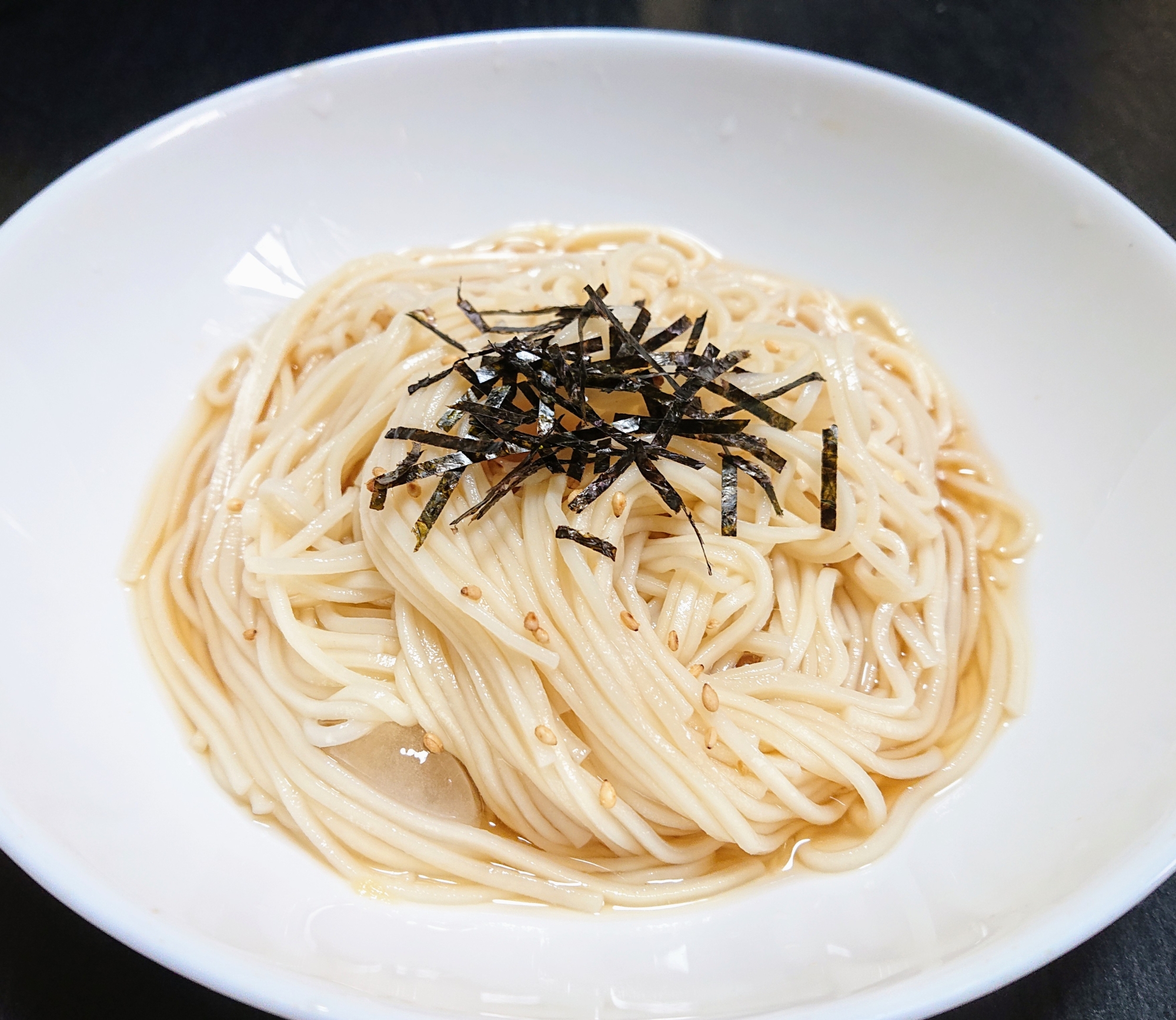 暑い日に☆生姜のひやむぎ