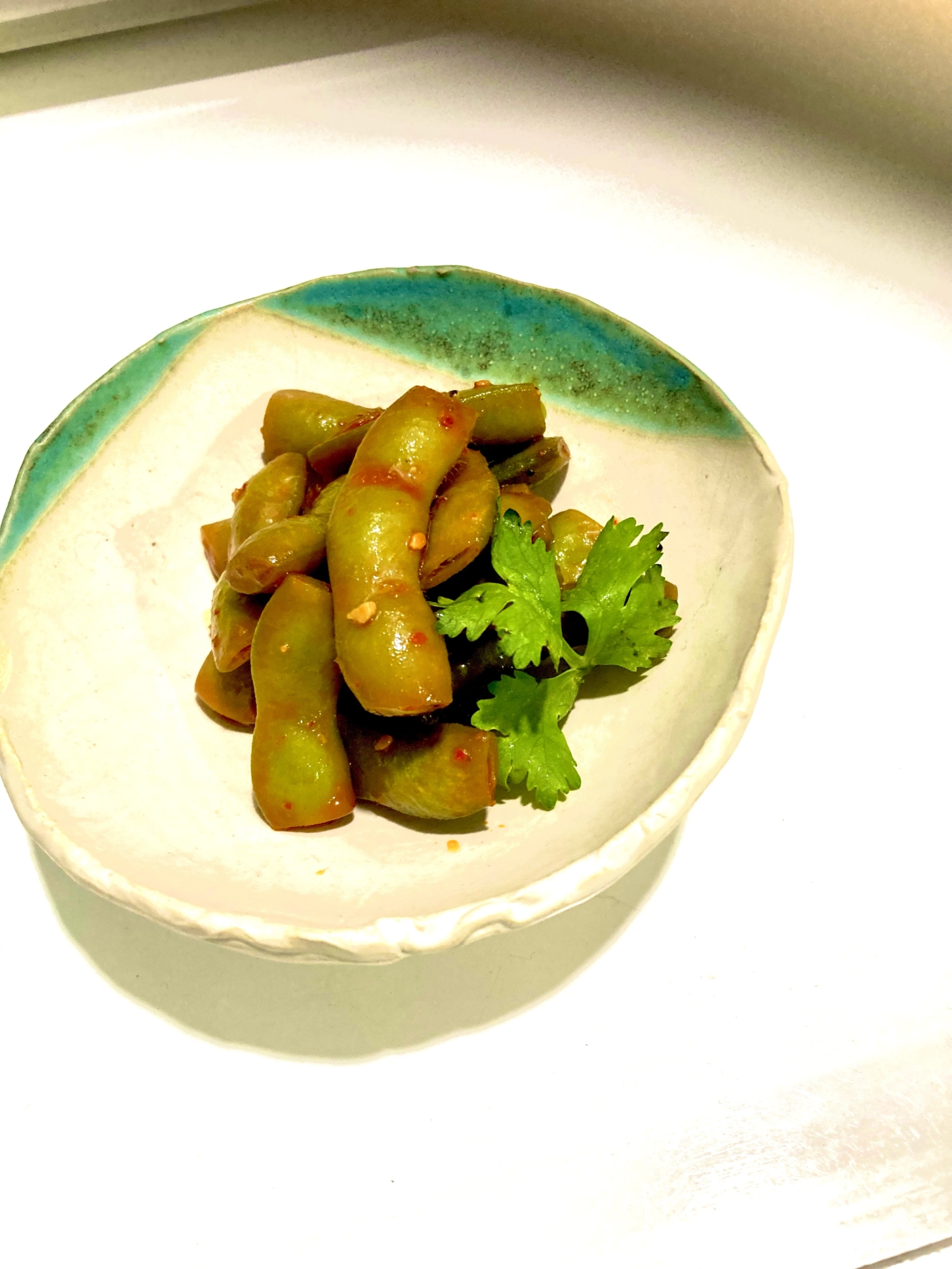 簡単!手が止まらない!!刺激的な枝豆!