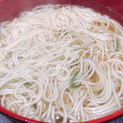 余ったそうめんがあったので。ありがとうございました(^ ^)