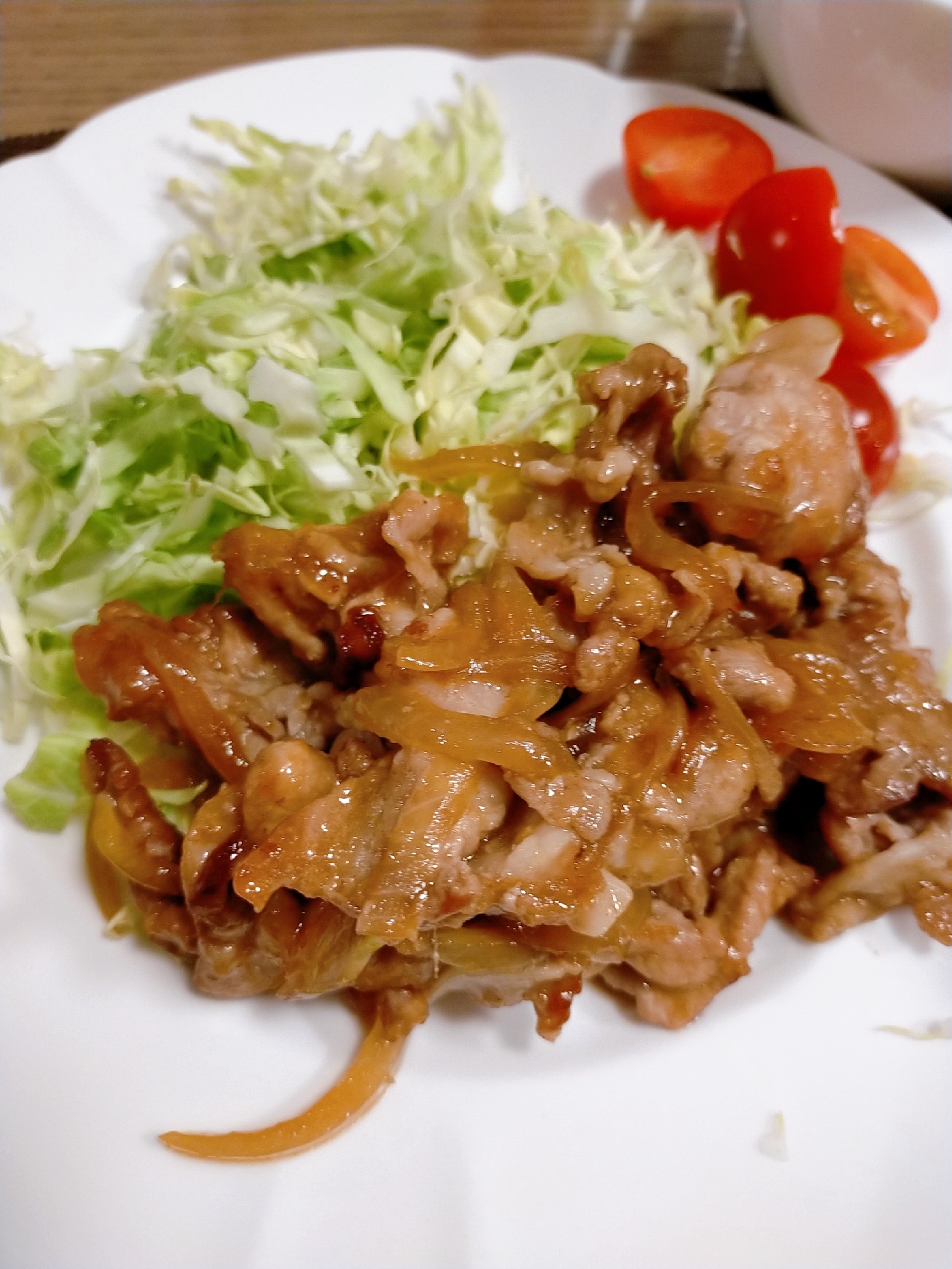 簡単柔らか 豚こまの生姜焼き レシピ 作り方 By まりりあんぬ 楽天レシピ