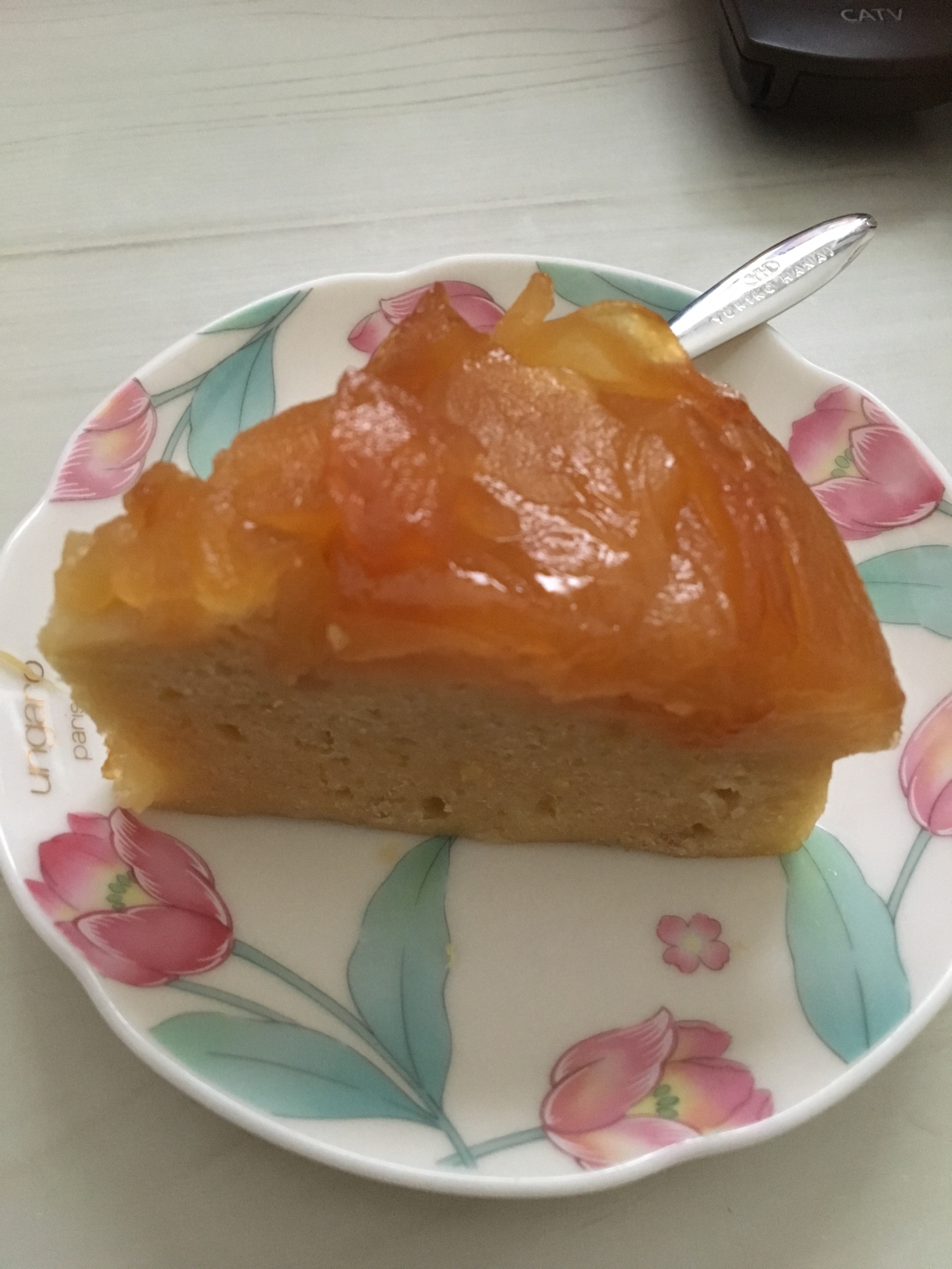 炊飯器でアップルケーキ