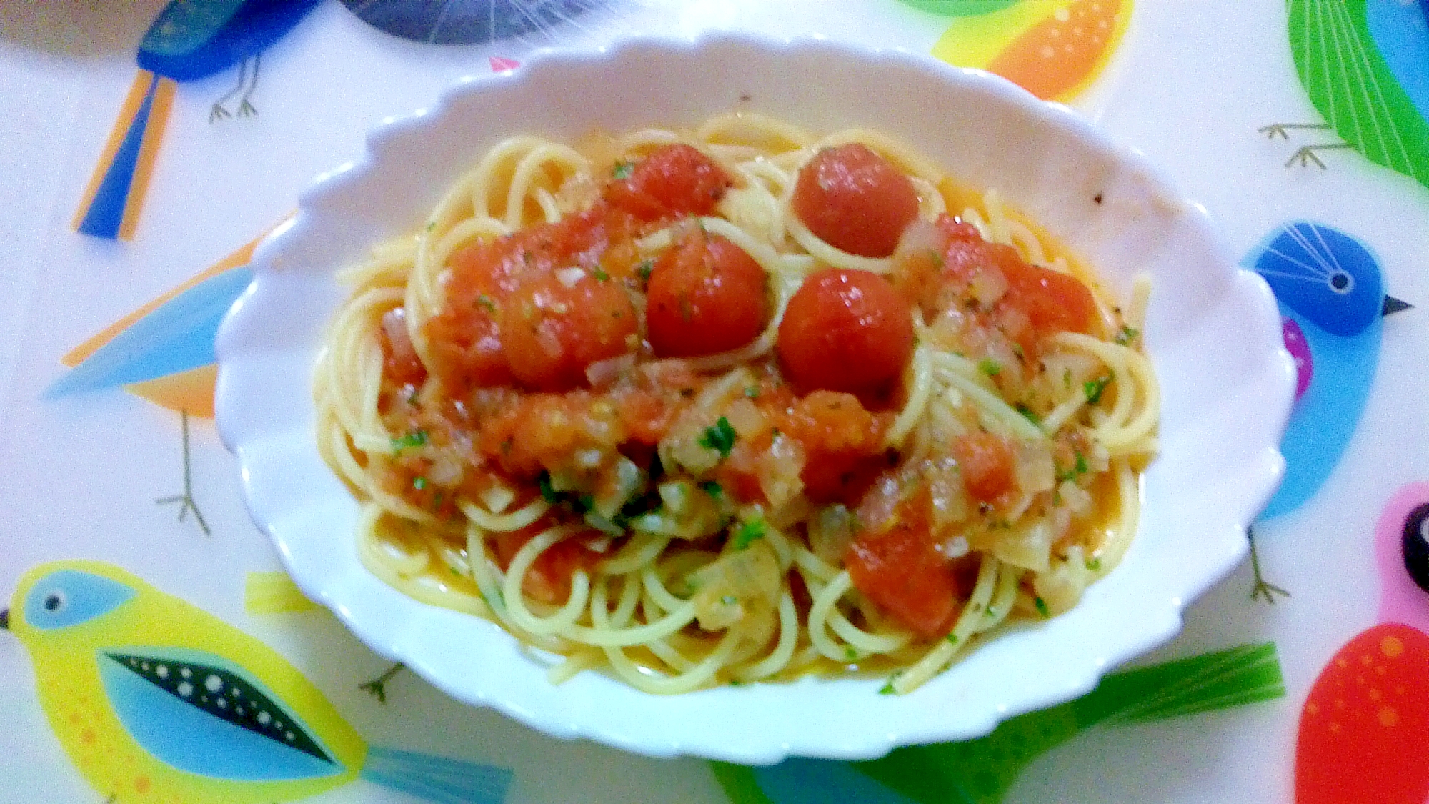 Ｗトマトパスタソース