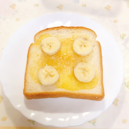 冷凍バナナシュガートースト