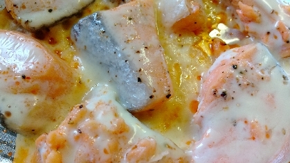 ほんのりチーズの塩鮭チーズ焼き レシピ 作り方 By Suzhoutomo 楽天レシピ