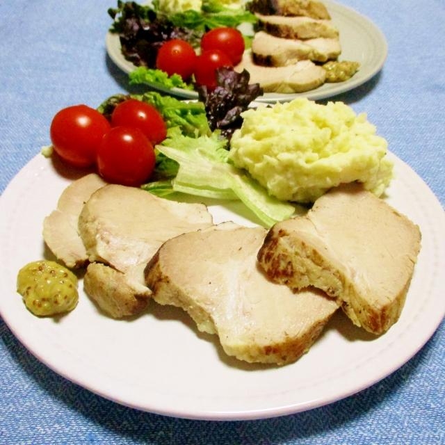 ヨーグルトパワーで柔らか～♪ローストポーク