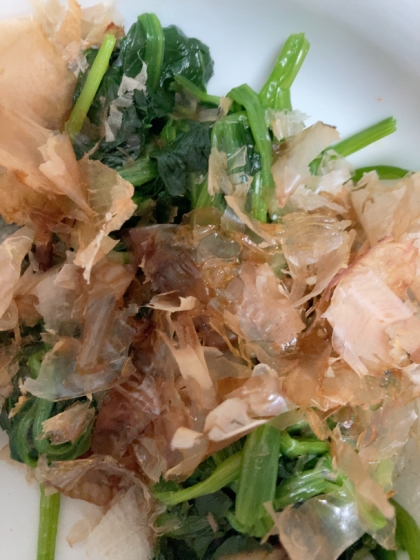 電子レンジで簡単☆ほうれん草のおひたし