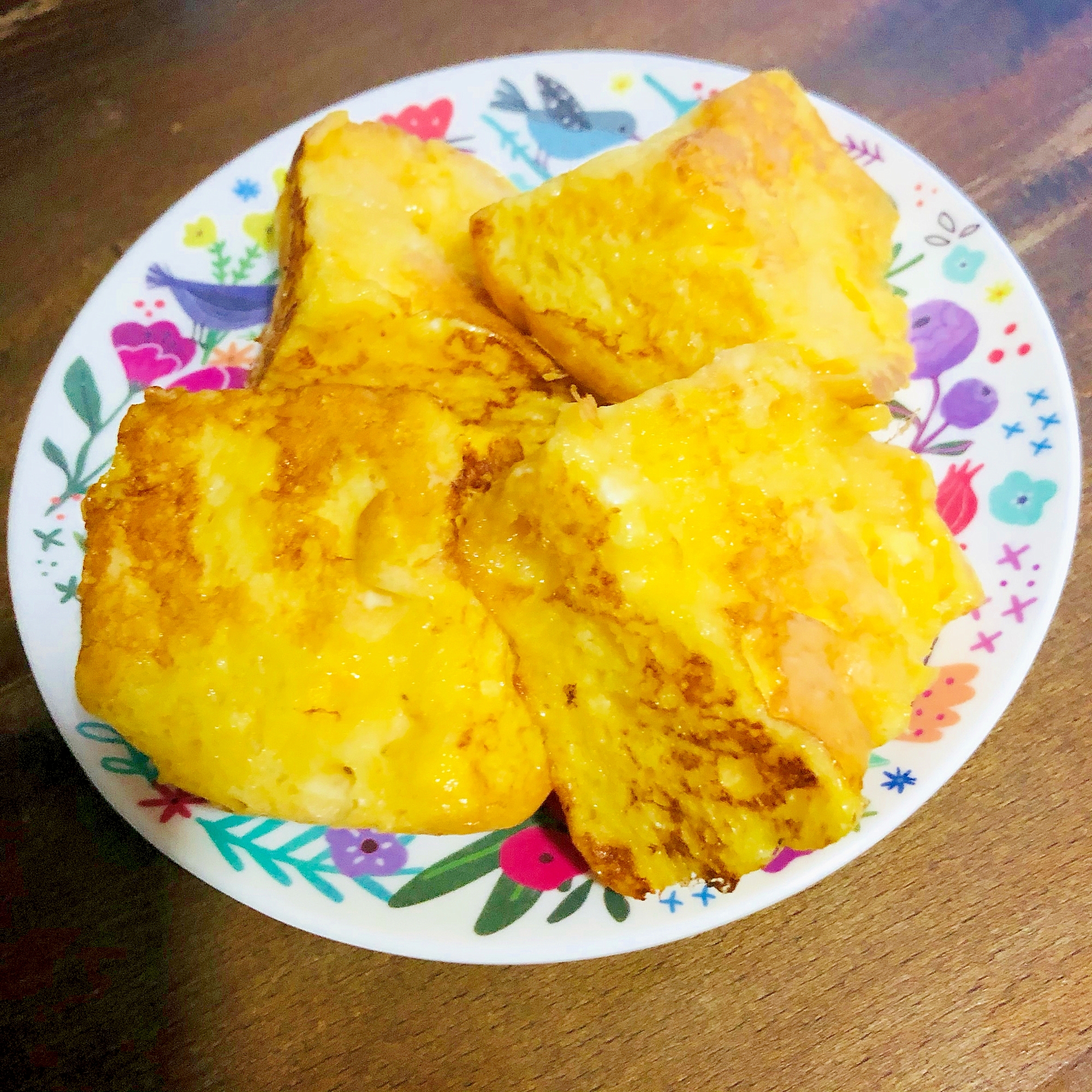 卵黄のフレンチトースト