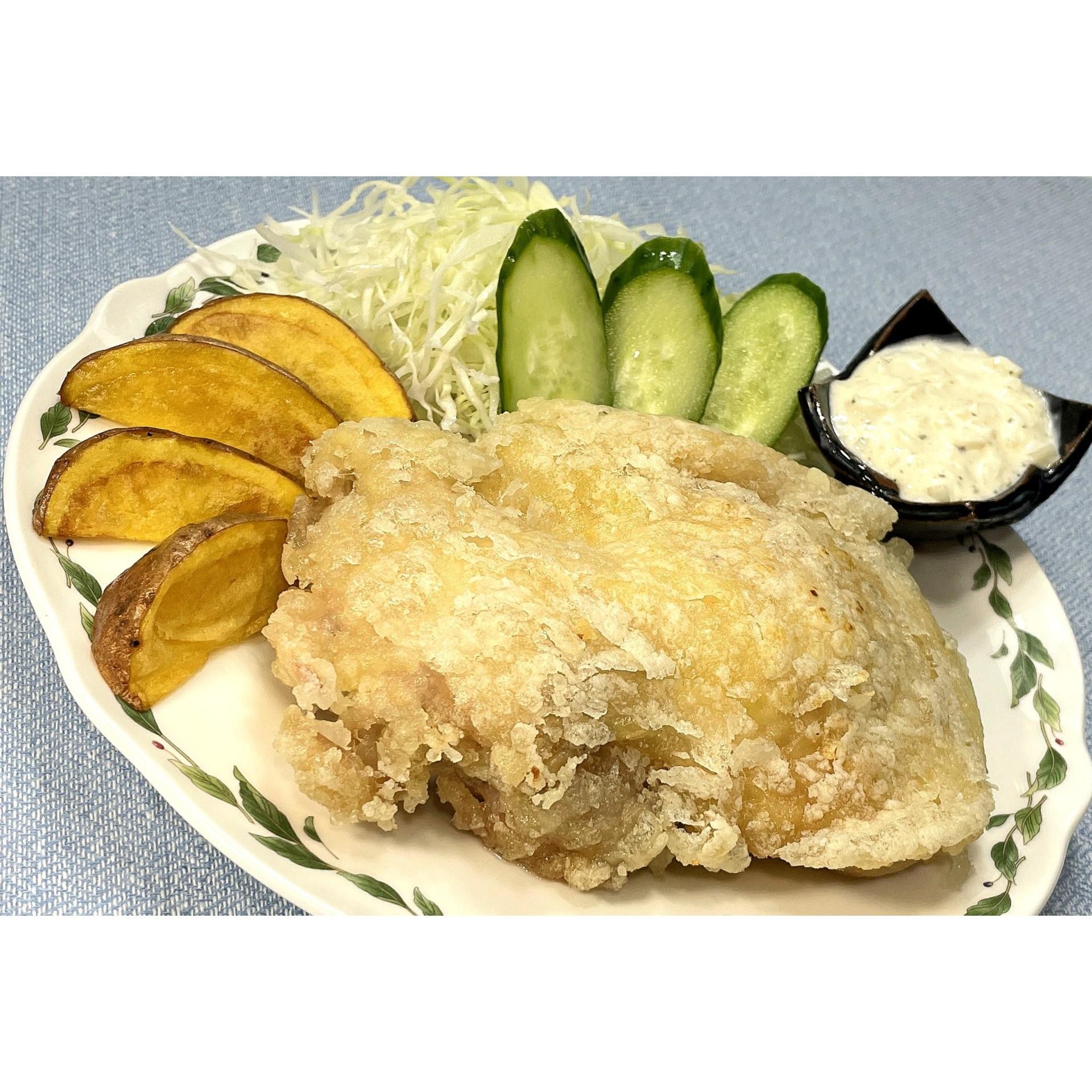 鶏の唐揚げとにんにくマヨソース★動画あり★