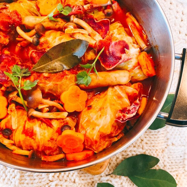 あったか まるごとロールキャベツ鍋 レシピ 作り方 By サフラン Pls 楽天レシピ あったか まるごとロールキャベツ鍋 レシピ 作り方 By サフラン Pls 楽天レシピ