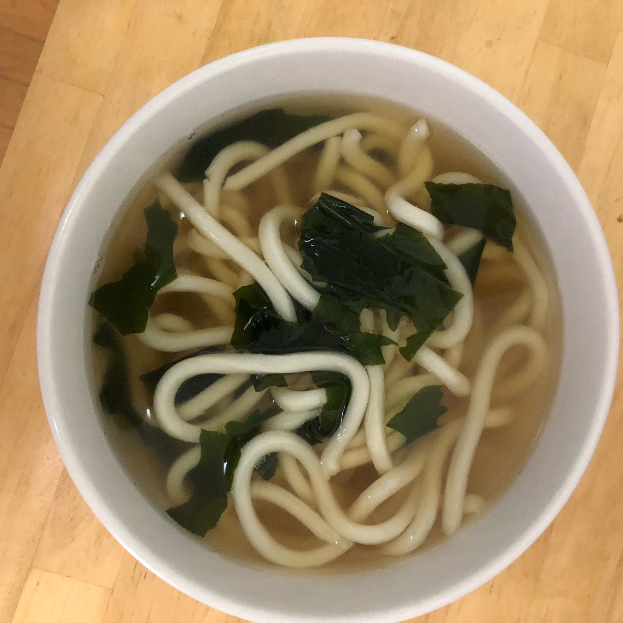 わかめ入りうどん