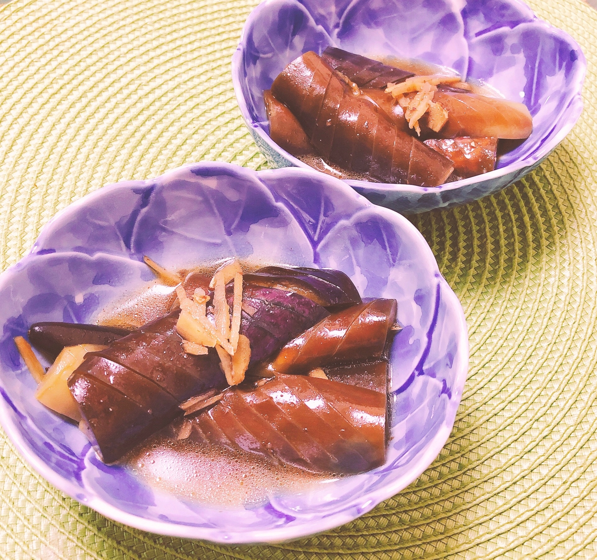 茄子の煮浸し✧˖°