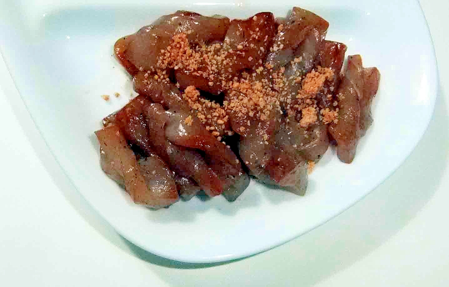 蒟蒻胡麻ソテー