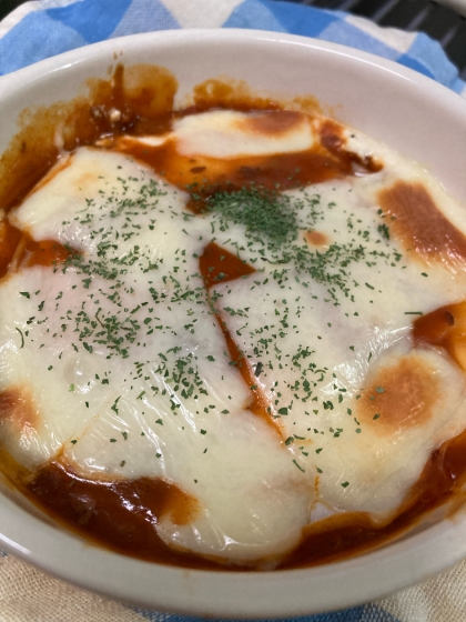 余った餃子の皮と豆腐のホワイトソースでラザニア