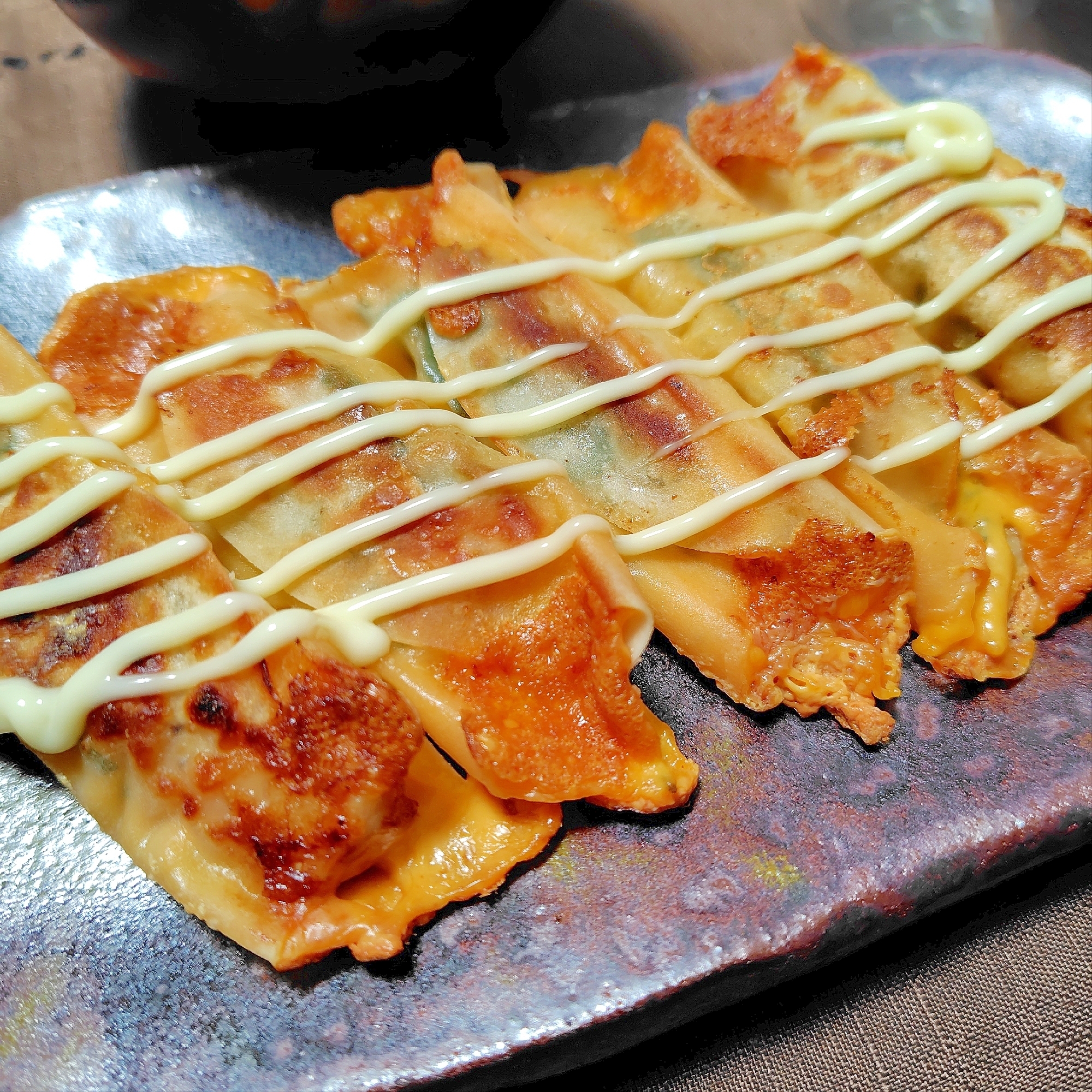 10分で！鶏ささみシソチーズ餃子皮巻き