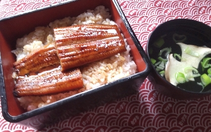 【今夜のおかず】ふっくら美味しいうな丼✨