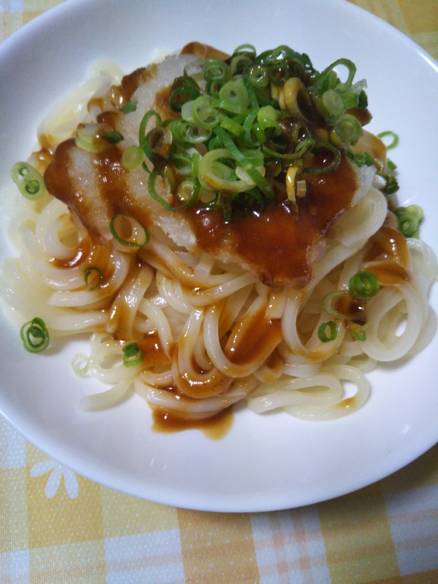 焼肉のたれでさっぱりおろしうどん