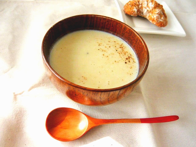 ほんのりカレー風味☆白菜と里芋のポタージュ