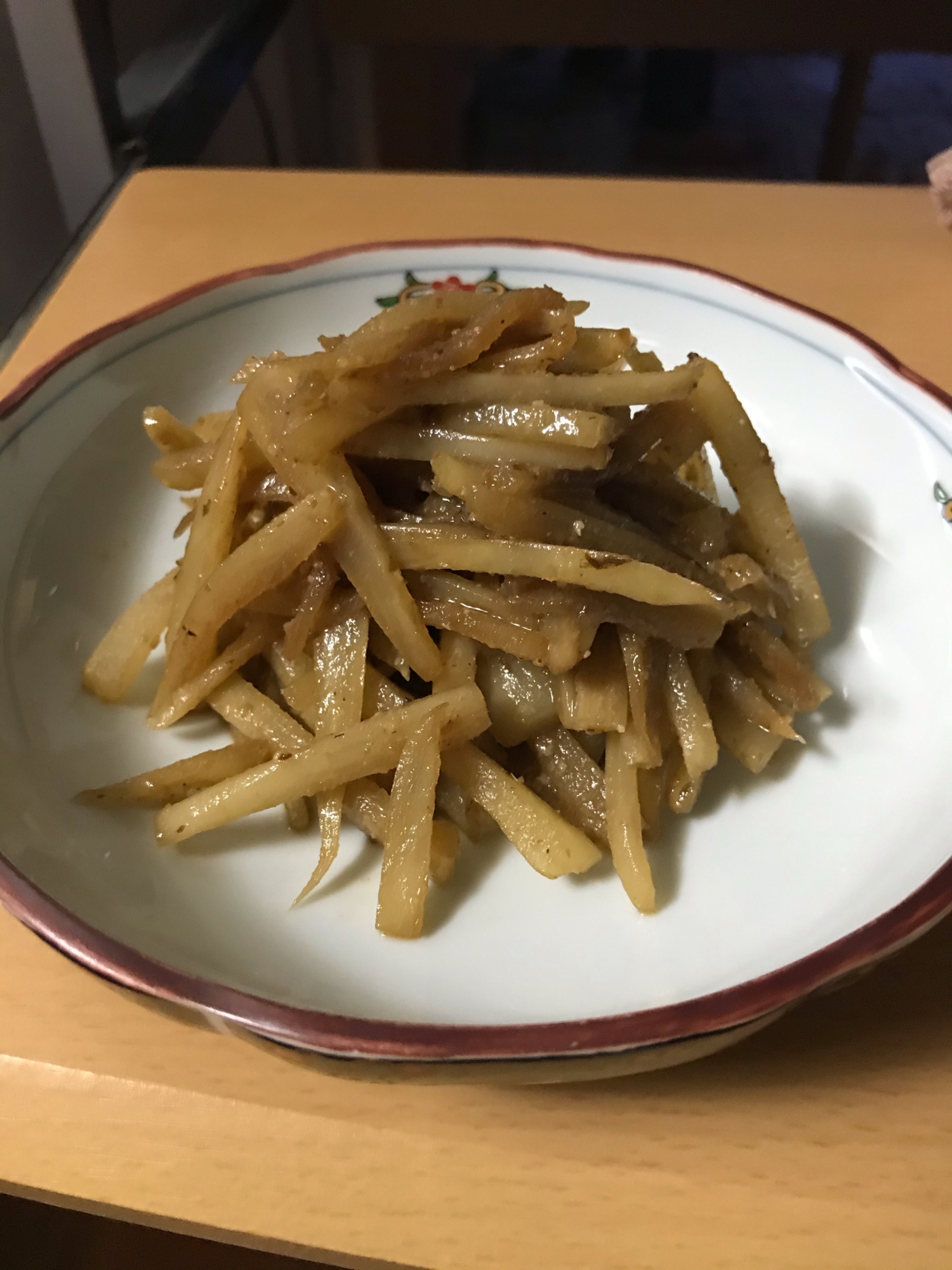 ヤーコンのきんぴら