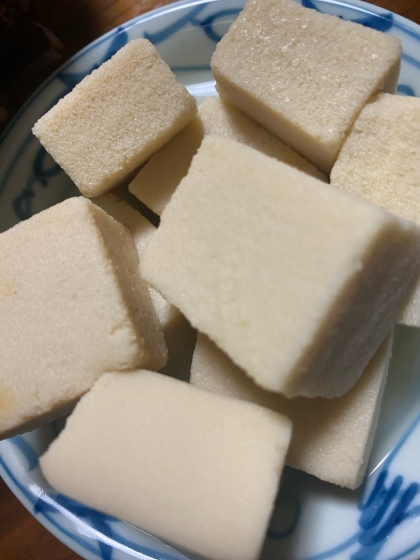 塩麹入りの高野豆腐