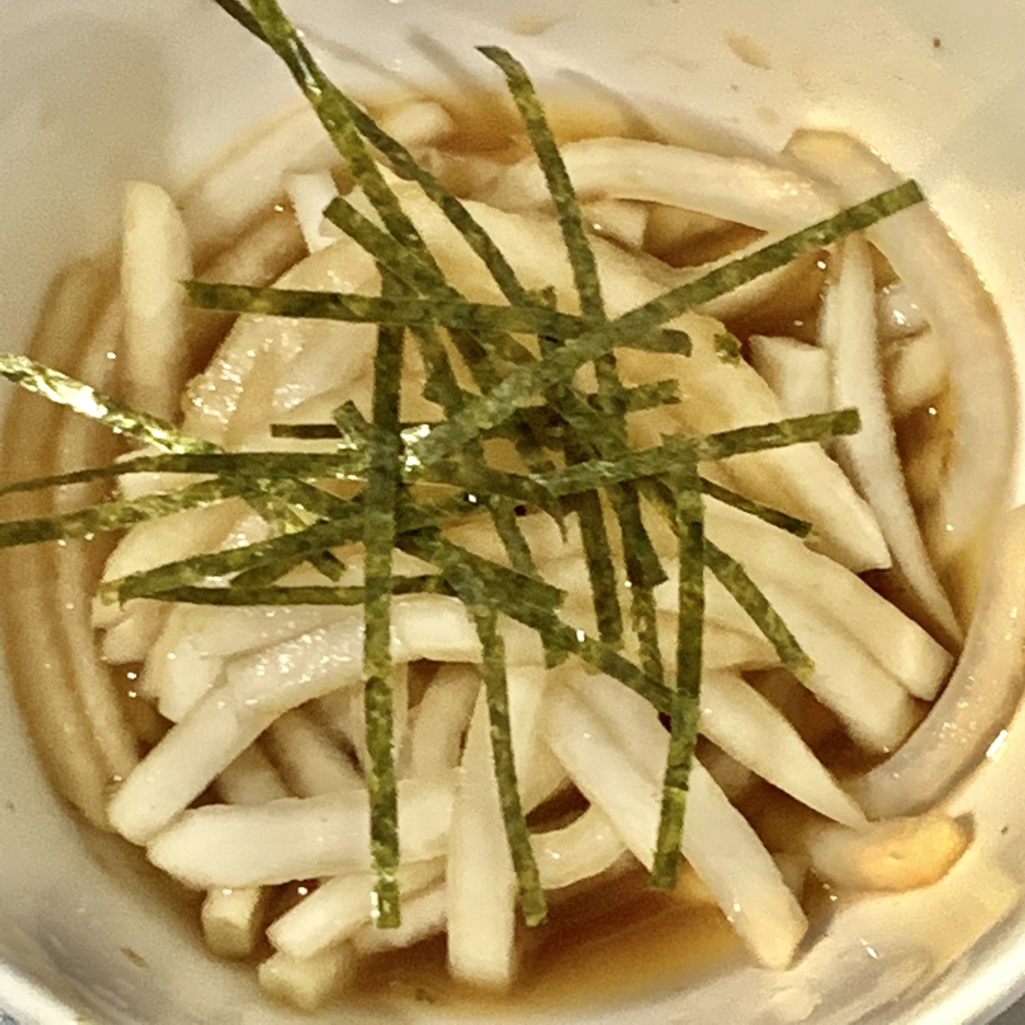 大根の柚子胡椒和え